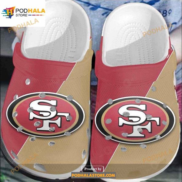 San Francisco 49ers Crocs Clog , San Francisco 49ers Crocs For Fan