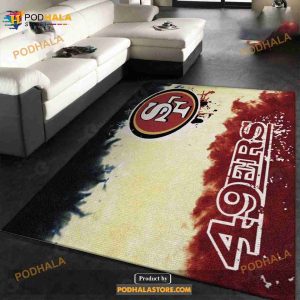 San Francisco 49ers NFL Team Logos Area Rug, Living Room Rug, Indoor  Outdoor Rugs - Bring Your Ideas, Thoughts And Imaginations Into Reality  Today