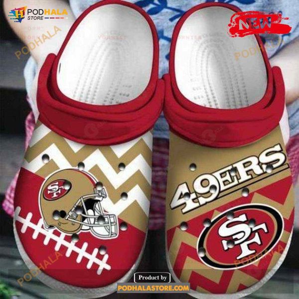 San Francisco 49ers Football Unisex Fashion Style For Kids Crocs Clog Shoes