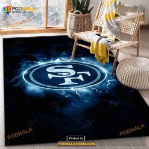San Francisco 49ers NFL Rug Living Room Rug Home Decor Floor Decor, Indoor Outdoor Rugs
