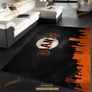 San Francisco Giants Area Rug For Christmas Kitchen Rug