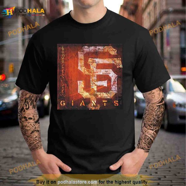 San Francisco Giants Map 2023 Shirt