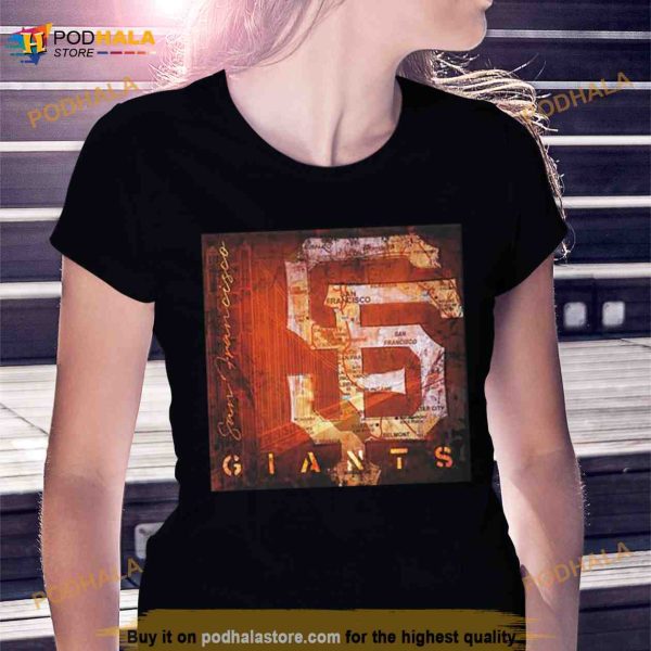 San Francisco Giants Map 2023 Shirt