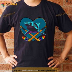 San Jose Sharks Pride Night Logo New Shirt 2