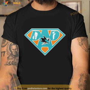 San Jose Sharks Super Dad Shirt 2