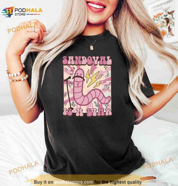 Sandoval’s a Liar Unisex Shirt, Vanderpump Rules, You’re a Worm with Mustache Shirt