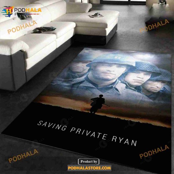 Saving Private Ryan Area Rug Movie Rug Home Us Decor