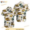 School Bus Hawaiian Shirt, School Bus Beach Aloha Shirt