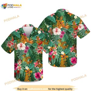 Scooby Doo Funny Hawaiian Shirt, Summer Hawaiian Aloha