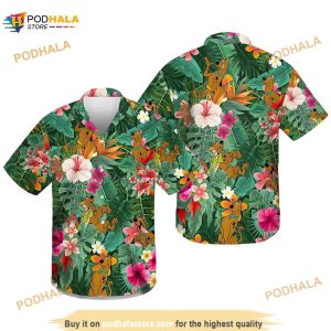 Scooby Doo Hawaiian Shirt, Summer Hawaiian Aloha