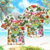 Scooby Doo Hawaiian Shirt, Tropical Flower Aloha Shirt