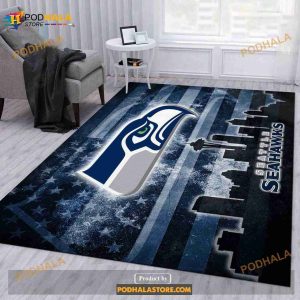 Seattle Seahawks NFL Rug Living Room Rug Us Gift Decor