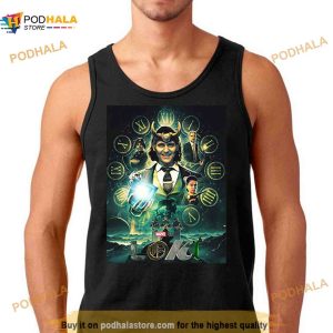 Second Season Unofficial Fan Art Loki Tom Hiddleston Marvel Shirt