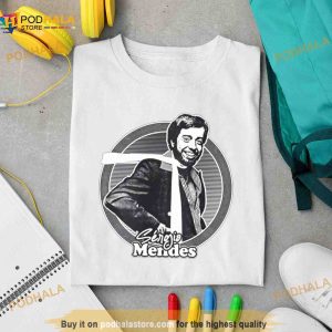 Sergio Mendes Retro Style Fan Design Shirt 2