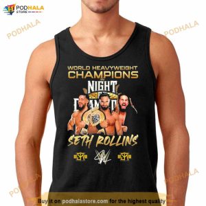 Seth Rollins World Heavyweight Champions 2023 Signature Shirt 3