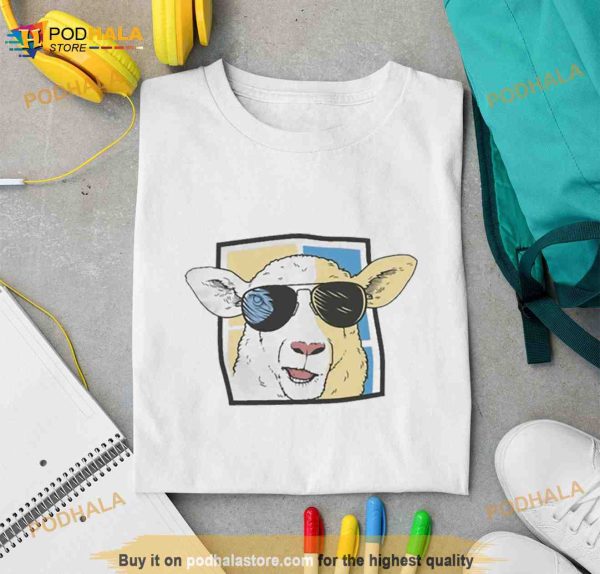 Sheep With Glasses Shirt