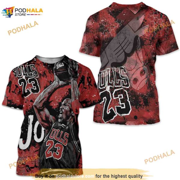 Shirt To Match Jordan 13 Retro Red Flint – Design Number 23 Air Got Em 90s 3D T-shirt