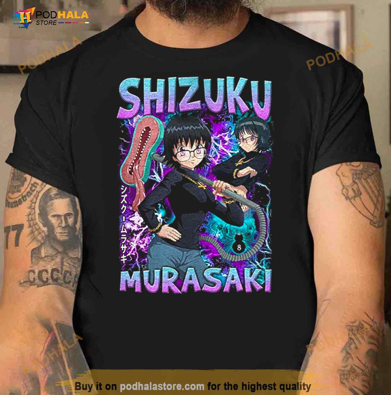 Shizuku Murasaki Anime Design Shirt - Podhalastore