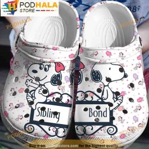 Sibling Bond Snoopy And Peanuts Crocs Clog