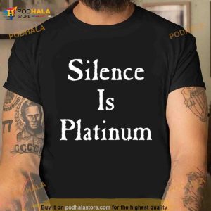 Silence Is Platinum The Sisters Of Mercy Shirt 2