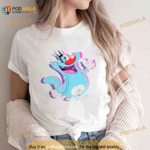 Silly Cat Oggy And The Cockroaches Shirt
