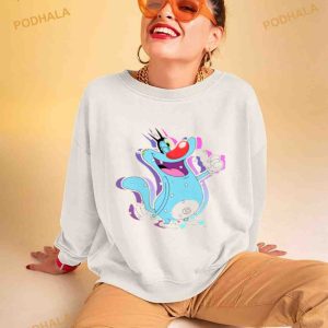 Silly Cat Oggy And The Cockroaches Shirt 2