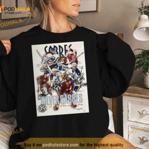 Silver Sabers 25 Years Of Blue And Gold Glory Signatures T Shirt 2
