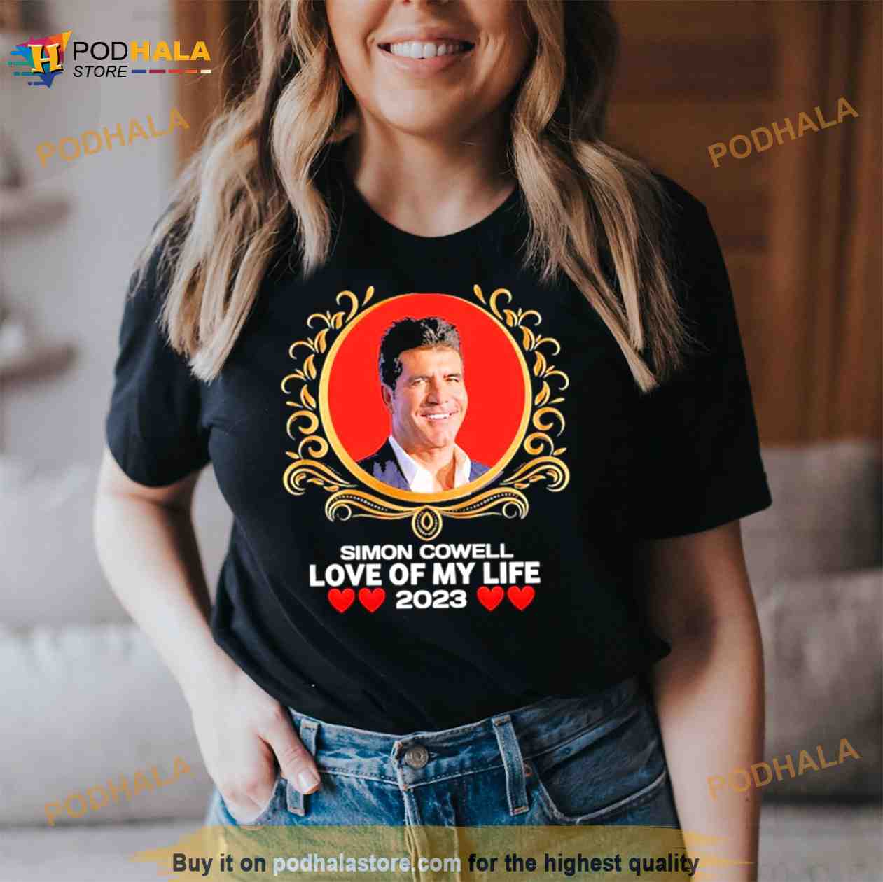 Simon Cowell Love Of My Life 2023 Shirt Simon Cowell Love Of My Life 2023 Shirt