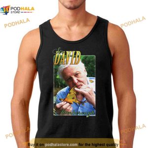 Sir David Attenborough photo Shirt
