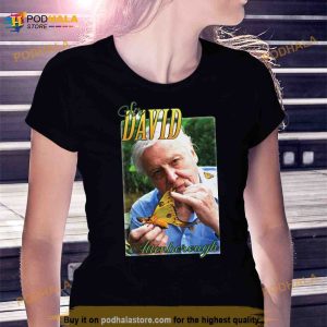 Sir David Attenborough Photo Shirt 2
