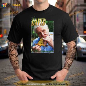 Sir David Attenborough Photo Shirt 3