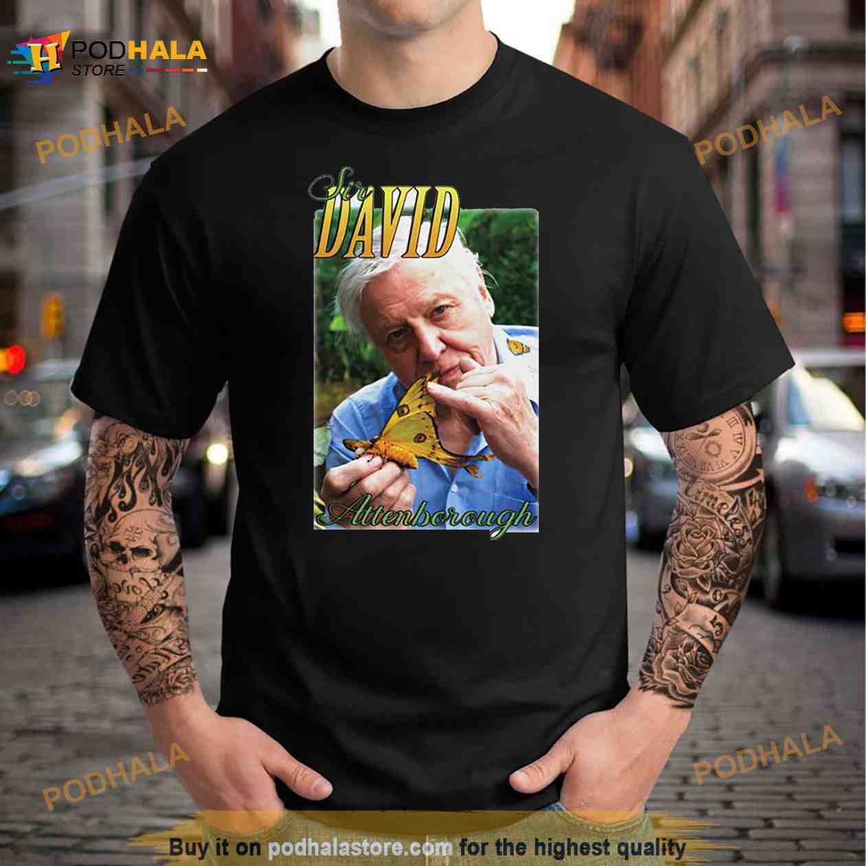 Sir David Attenborough photo Shirt Sir David Attenborough photo Shirt