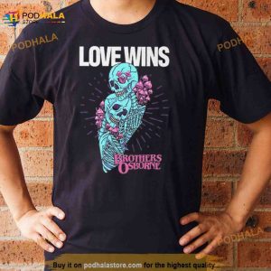 Skeleton Brothers Osborne Love Wins Shirt