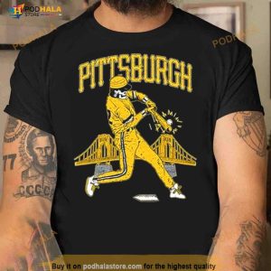 Skeleton Pittsburgh Pirates Baseball Shirt 3