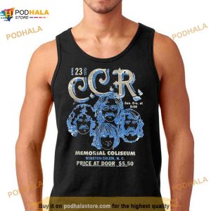 Sketch Art Creedence Clearwater Revival Ccr Rock Music Shirt 3