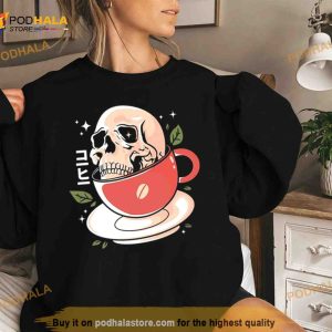 Skull Coffee T Shirt 2