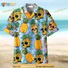 Skull Pineapple Trending Hawaiian Summer Shirt, Summer Vacation Hawaii Merch