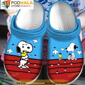 Sky Snoopy Crocs Clog Shoes