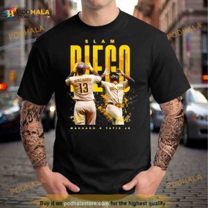 Slam Diego Manny Machado And Fernando Tatis Jr Shirt 2