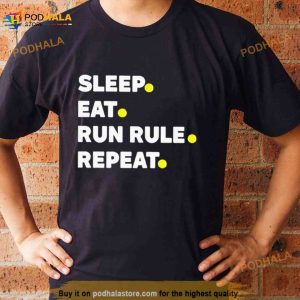 Sleep Eat Runrule Repeat Sooners Softball Shirt 2