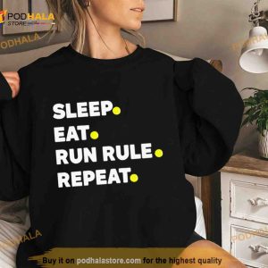 Sleep Eat Runrule Repeat Sooners Softball Shirt 3
