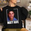 Smiling Matt Rife In Frame Artwork Shirt