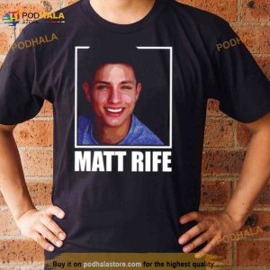 Smiling Matt Rife In Frame Artwork Shirt 3