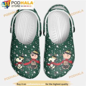 Snoopy And Charlie Brown Christmas Crocs