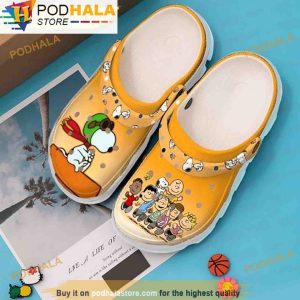 Snoopy And Funny Friends Crocs Slippers
