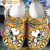 Snoopy Flower Disney Adults Crocs Clog Shoes