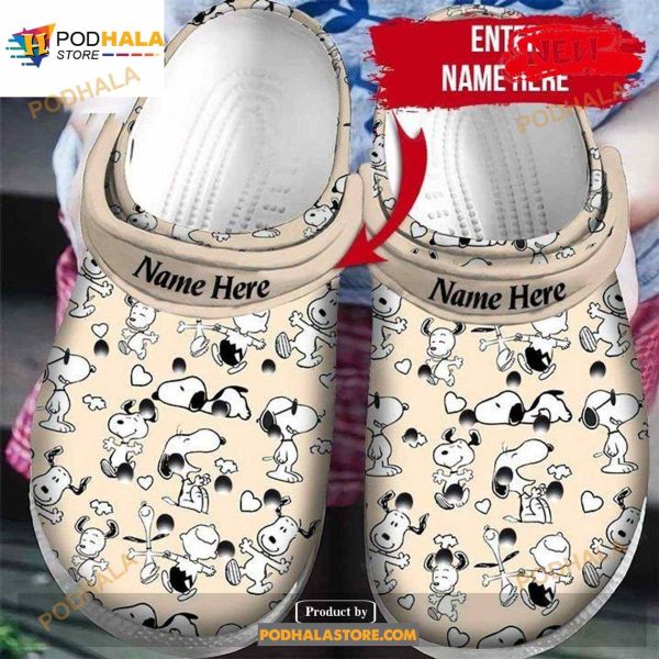 Snoopy Gifts For Unisex Crocs Clog Shoes