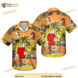 Snoopy Summer Time Hawaiian Shirt, Beach Shirt Fashion Summer Gift Fan