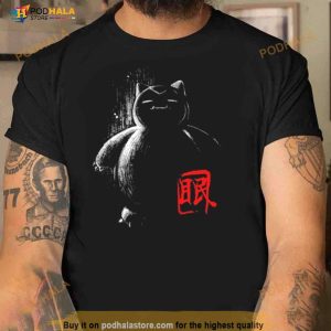 Snorlax Anime Video Games Nintendo Pokemon Shirt 2