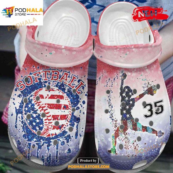 Softball Classic Softball For Unisex Crocs Clog Shoes